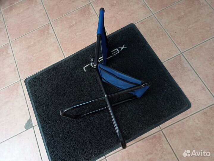 Стул складной со спинкой на рыбалку, дачу, пикник