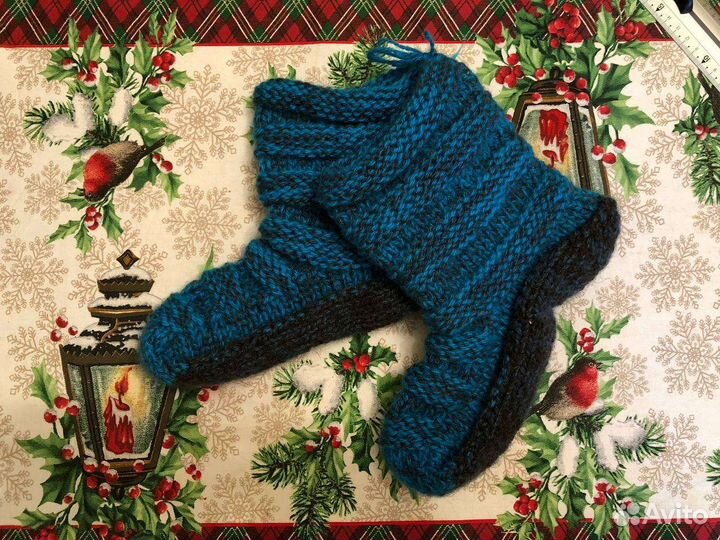 Вязаные носки