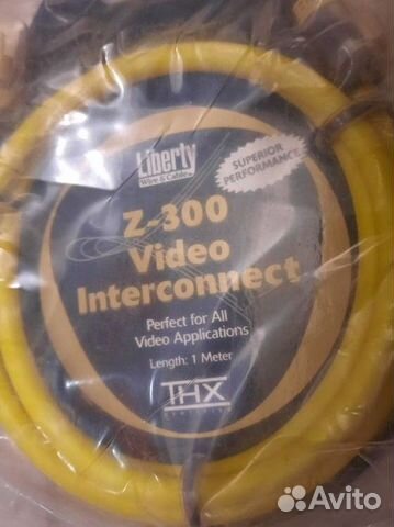 Новые High End кабели Liberty RCA S-Video объявление продам