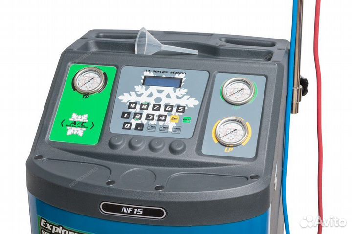 Установка полуавтомат для заправки авто