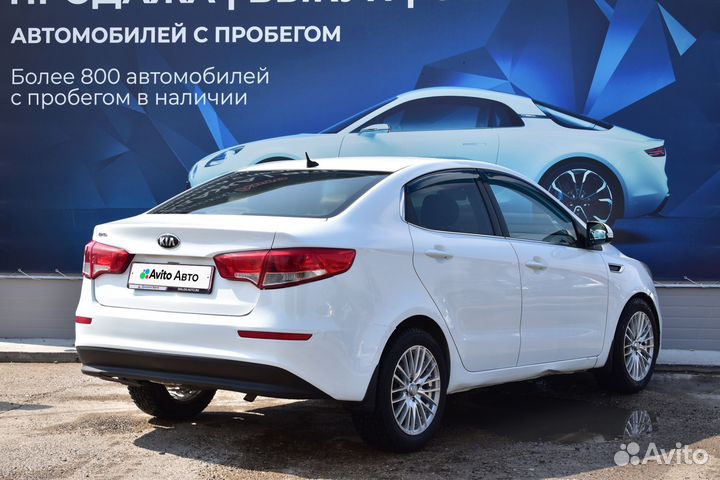 Kia Rio 1.6 AT, 2017, 184 606 км