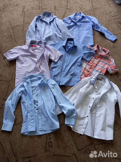 Костюм тройка, брюки и рубашки