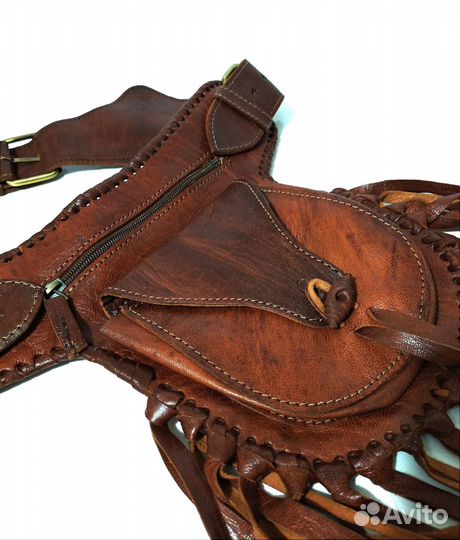 Поясная сумка Leather