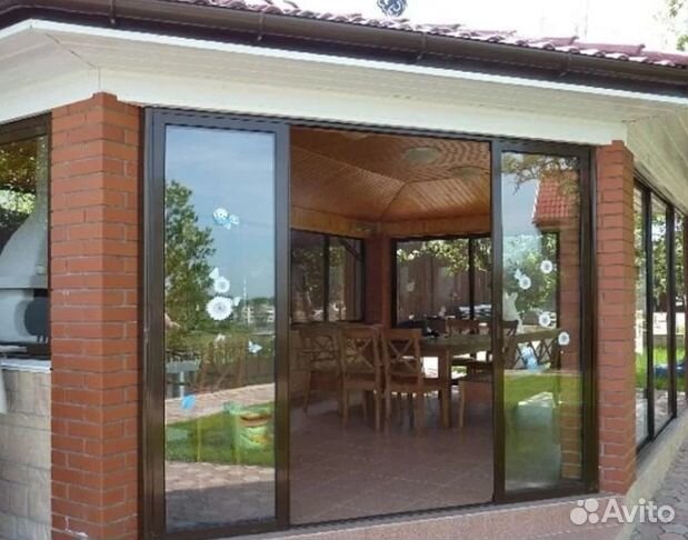 Пластиковые окна. Остекление домов коттеджей дач