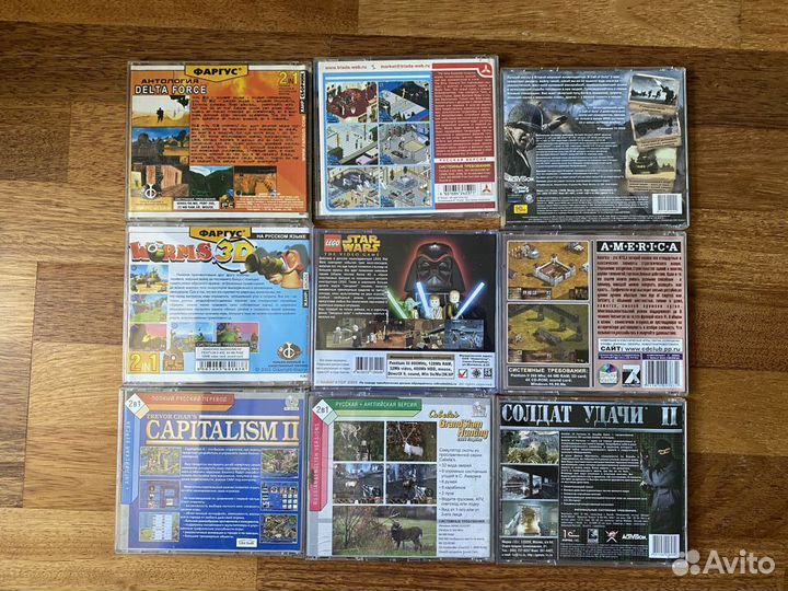 CD-диски. Игры. Разное