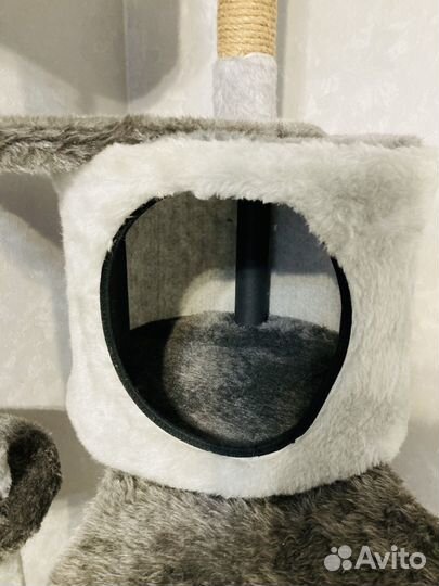 Когтеточка домик для кошки новая