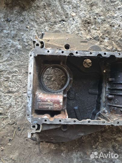 Поддон двигателя на BMW E65 E66