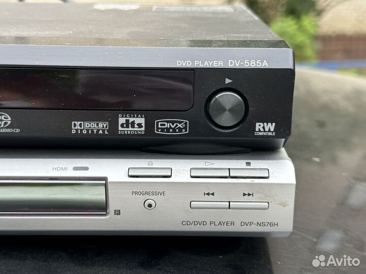 DVD плеер Pioneer DV-585A+ DVD плеер Sony NS76h