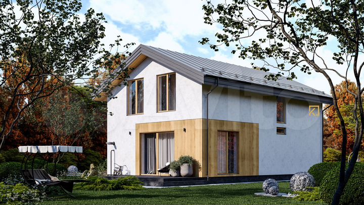 Дом 176 м² на участке 6 сот.