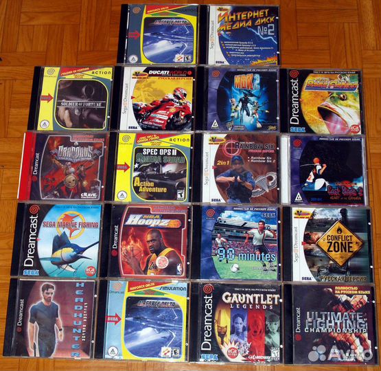 Диски, игры для Sega Dreamcast