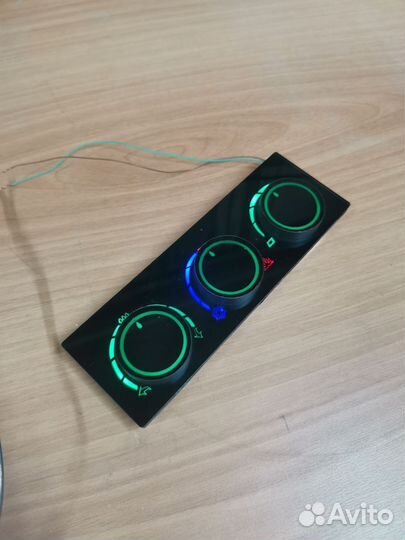 Led блок печки, Ваз 2110-2112 Европанель, Зеленый