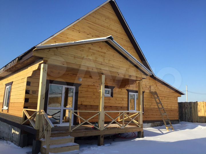 Дом 118 м² на участке 8 сот.