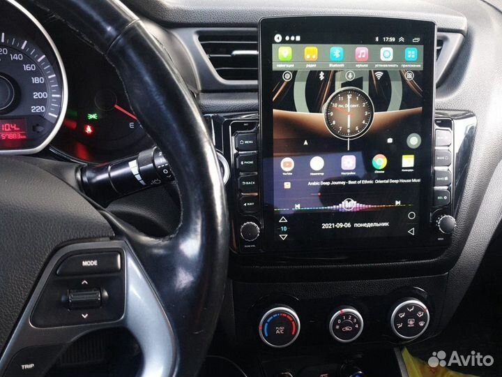 Магнитола на Kia Rio