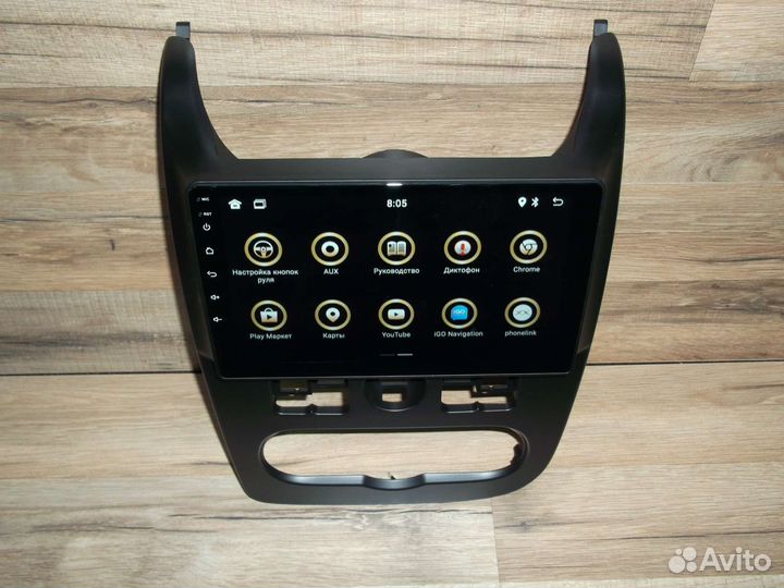 Магнитола LADA Largus 2/32 Android GPS WiFi