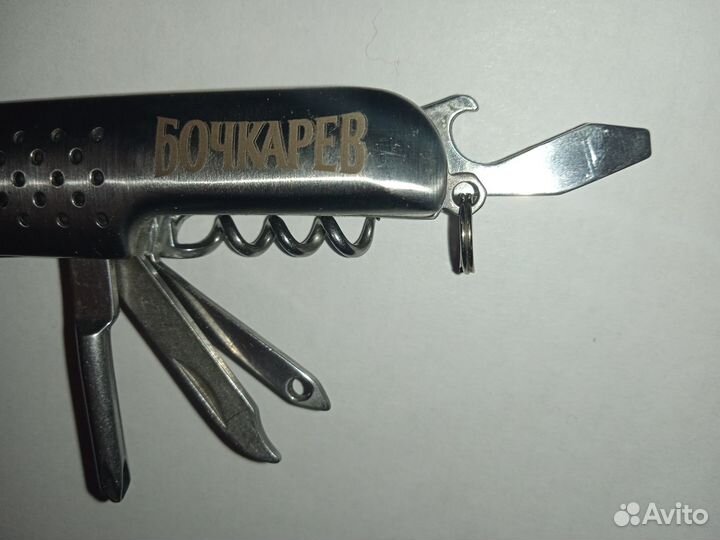 Нож складной швейцарский