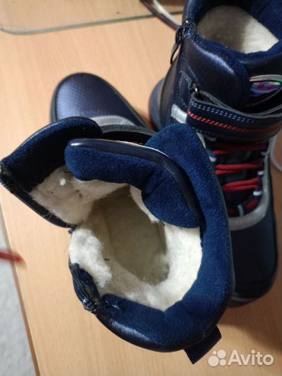 Ботинки зимние для девочки 35