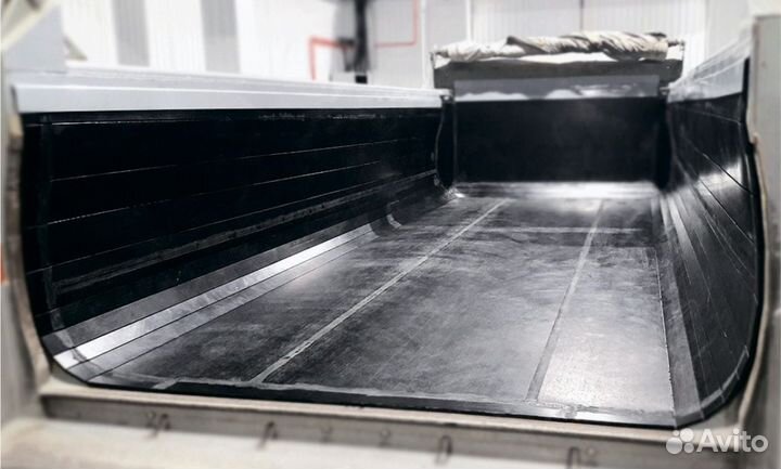 Футировка полимерами ковша кузова