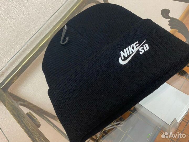 Стильный комплект набор Найк шапка