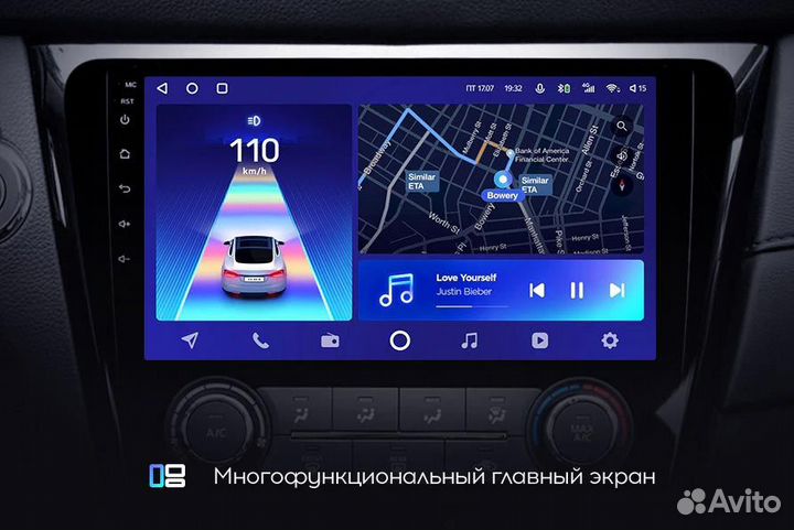 Штатная магнитола nissan X-Trail, Qashqai 2014+