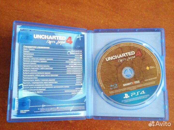 Uncharted4 путь вора ps 4