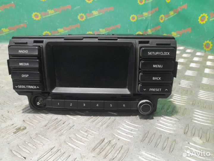 Магнитола штатная Kia Rio 4 седан 1.6 2018