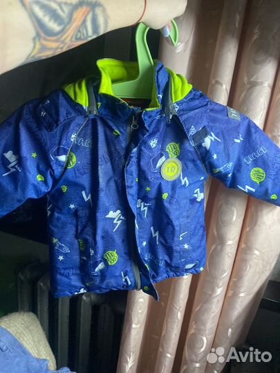 Легкая куртка ветровка для мальчика 92 98