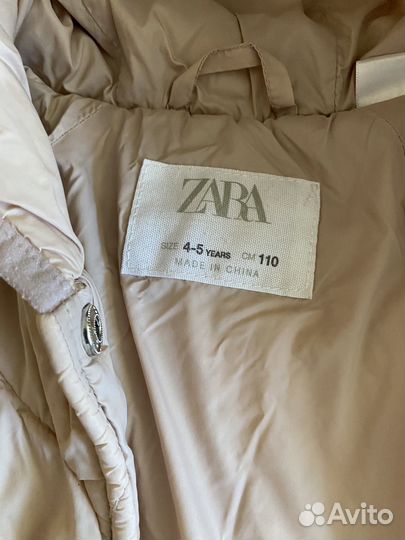 Куртка zara 110