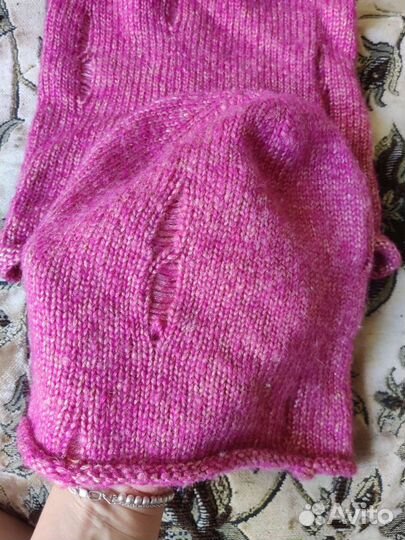 Комплект шапка и снуд