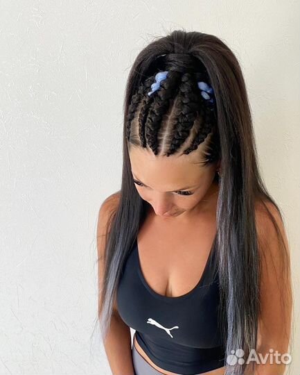 Афрохвосты, брейды, боксерские косы