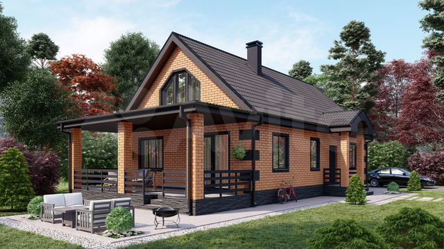 Дом 82 м² на участке 6 сот.