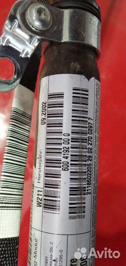 Подушка безопасности (шторка) правая Mercedes Benz