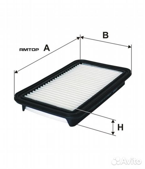 Filtron AP1909 AP190/9 filtron Фильтр воздушный