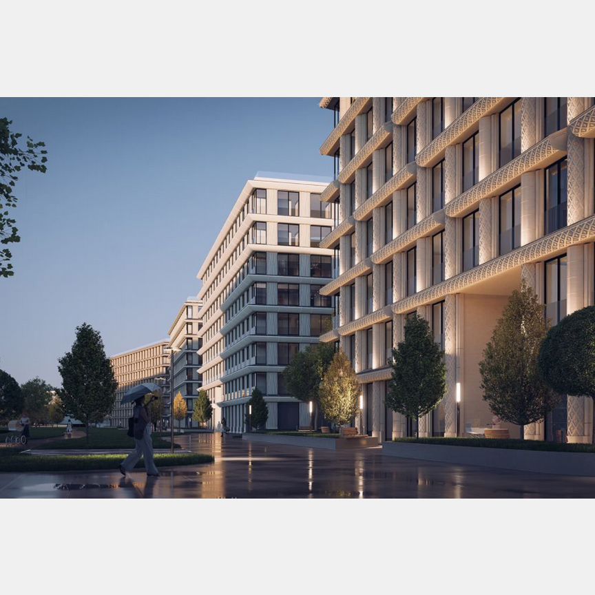 1-к. апартаменты, 39,5 м², 7/8 эт.