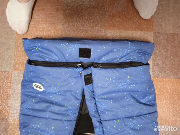 Зимний конверт в коляску