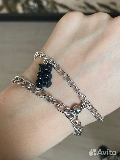 Парные браслеты на магните