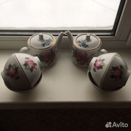 Сервиз чайный с пиалами