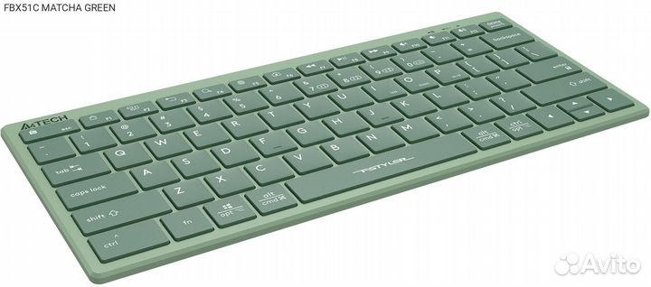 FBX51C matcha green, Клавиатура мембранная A4Tech Fs