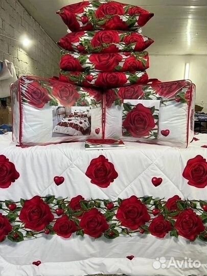 Комплект с одеялом и подушками