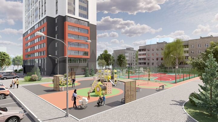 2-к. квартира, 55,4 м², 26/26 эт.