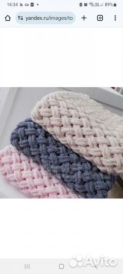 Пледы из Alize Puffi