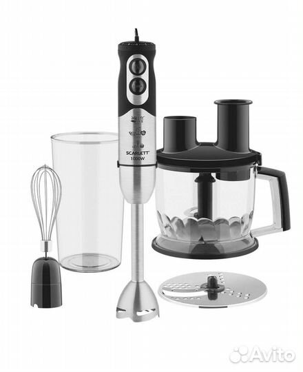 Блендер погружной scarlett SC-HB42K01 turbo новый