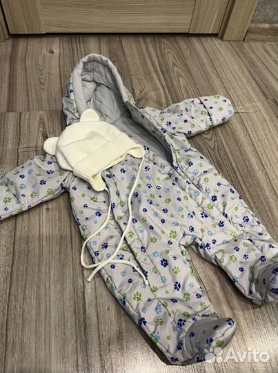 Комбинезон и шапочка