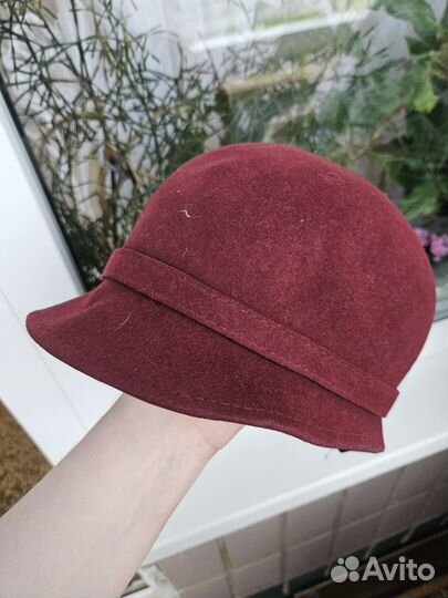 Шляпа фетровая женская