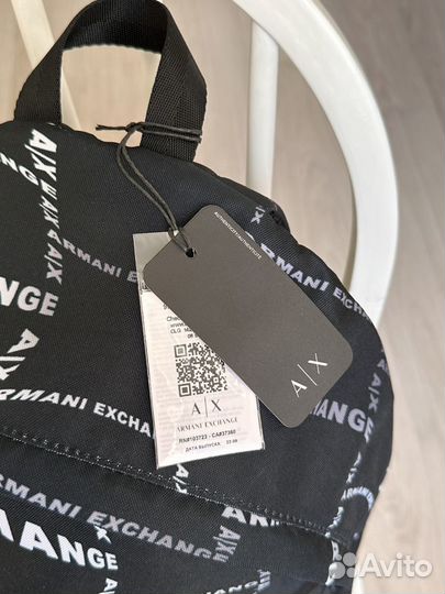 Рюкзак мужской Armani Exchange (Оригинал) Новый