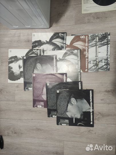 Комплект пластинок Высоцкого