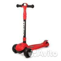 Самокат трехколесный складной от 3х лет