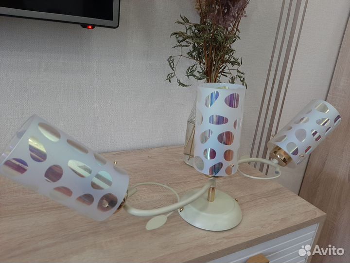 Люстра потолочная бу