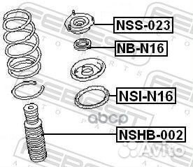 Верхняя опора переднего амортизатора LR nissan