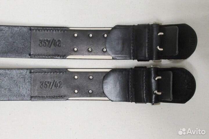 Немецкие офицерские ремни с круглыми пряжками вмв
