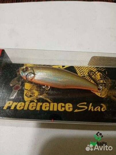 Воблеры 21 pontoon Preference Shad 55F-SR 3.3g